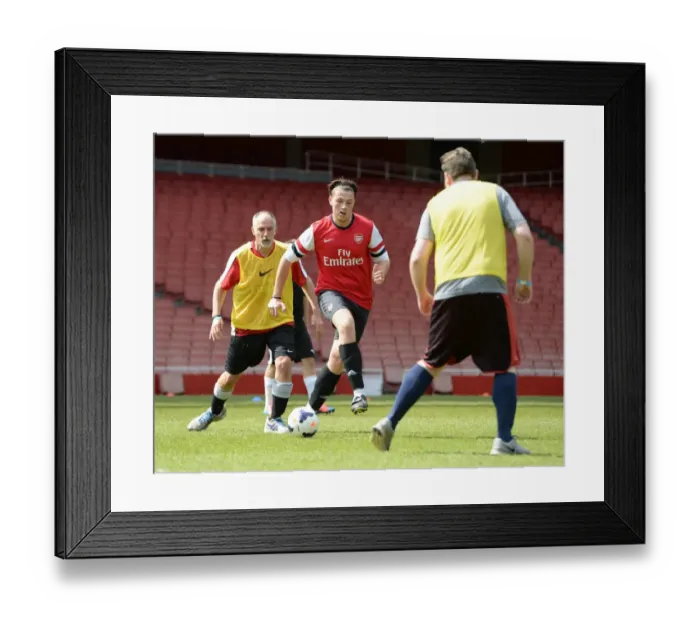 Framed Print : Retail Football Tournament 2014 at Emirates Stadium