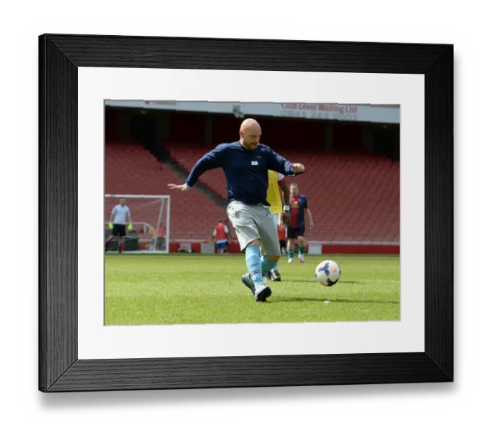 Framed Print : Retail Football Tournament 2014 at Emirates Stadium Framed Print : Retail Football Tournament 2014 at Emirates Stadium