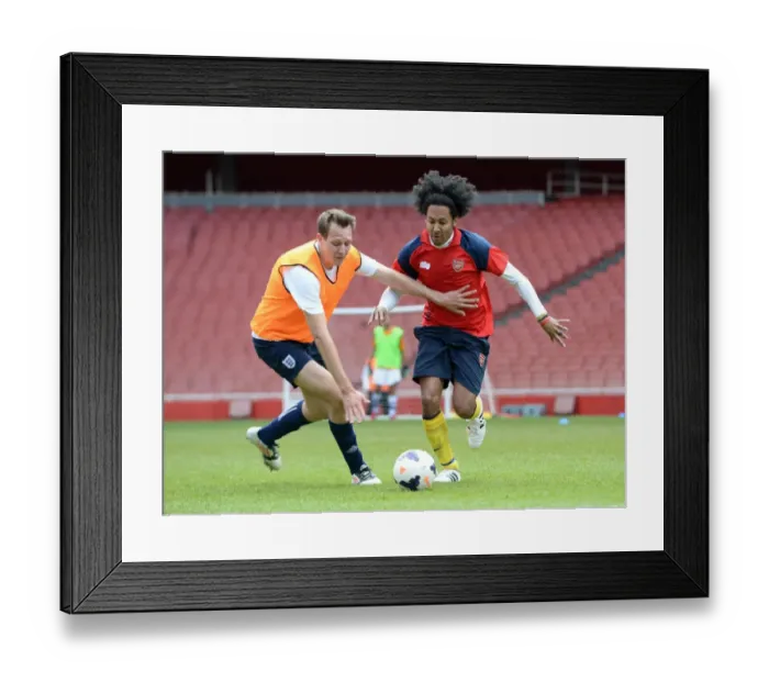 Framed Print : Retail Football Tournament 2014 at Emirates Stadium Framed Print : Retail Football Tournament 2014 at Emirates Stadium