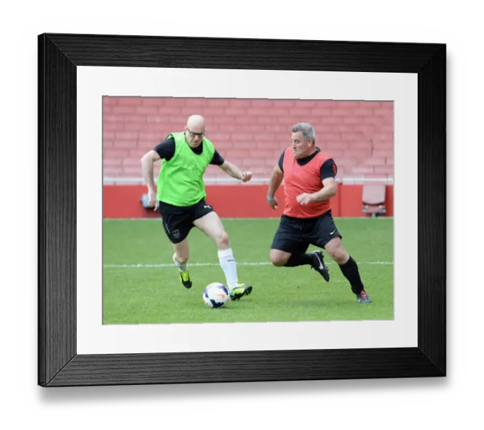 Framed Print : Retail Football Tournament 2014 at Emirates Stadium Framed Print : Retail Football Tournament 2014 at Emirates Stadium