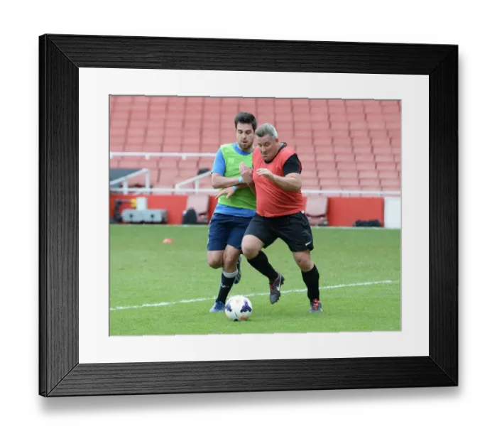 Framed Print : Retail Football Tournament 2014 at Emirates Stadium