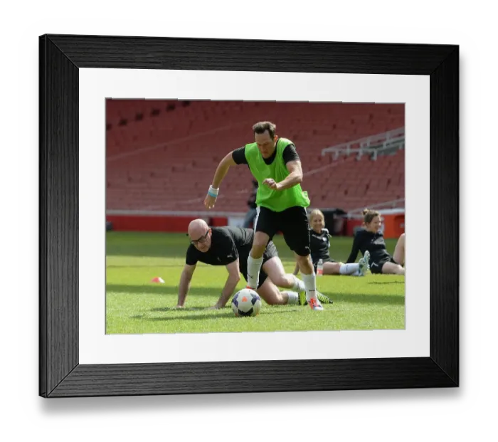Framed Print : Retail Football Tournament 2014 at Emirates Stadium Framed Print : Retail Football Tournament 2014 at Emirates Stadium