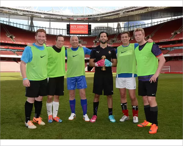 Retail Football Tournament. Emirates Stadium, 15  /  5  /  14. Credit : Arsenal Football Club  /  David Price