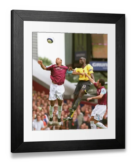 Framed Print : Sol Campbell (Arsenal) Anton Ferdinand (West Ham). West Ham United 0: 0 Arsenal Framed Print : Sol Campbell (Arsenal) Anton Ferdinand (West Ham). West Ham United 0: 0 Arsenal