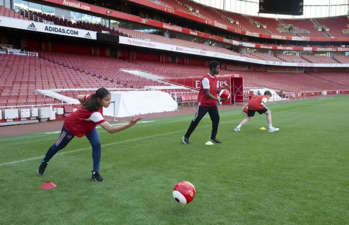 Framed Print : 2022 Arsenal FC Ball Squad Trials: 111 Young Prospects Compete
