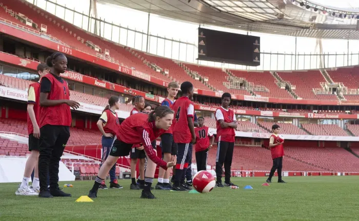 Framed Print : 2022 Arsenal Football Club Ballboy Tryouts: 110 Contenders Compete for a Chance Framed Print : 2022 Arsenal Football Club Ballboy Tryouts: 110 Contenders Compete for a Chance