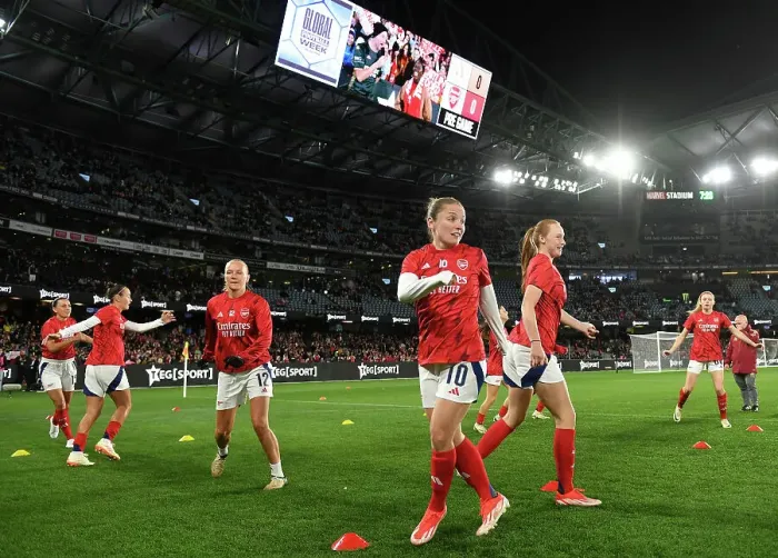 Framed Print : A-League All Stars Women v Arsenal Women FC Framed Print : A-League All Stars Women v Arsenal Women FC