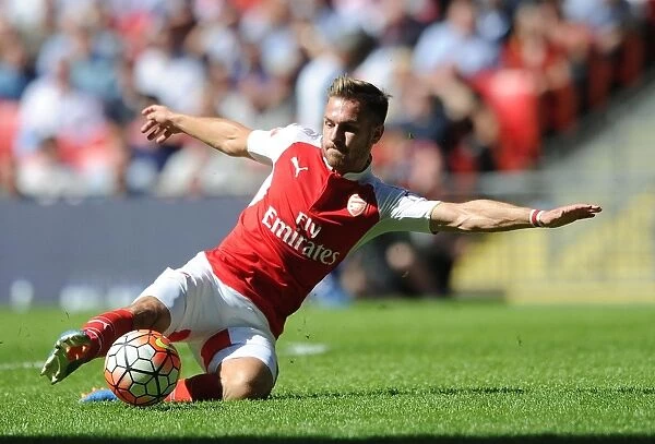 Aaron Ramsey in Action: Arsenal vs. Chelsea - FA Community Shield 2015