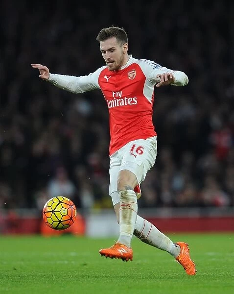 Aaron Ramsey in Action: Arsenal vs. Chelsea, Premier League 2015-16