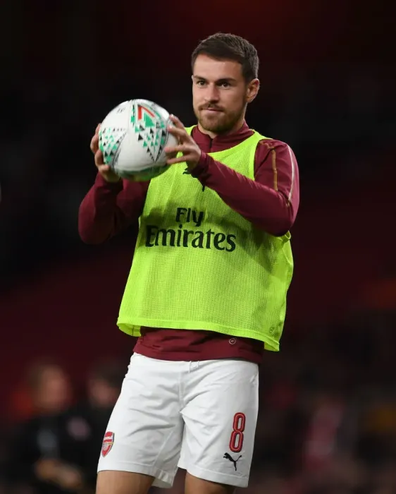 Framed Print : Aaron Ramsey in Action: Arsenal vs. Brentford, Carabao Cup 2018-19 Framed Print : Aaron Ramsey in Action: Arsenal vs. Brentford, Carabao Cup 2018-19