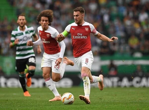 Aaron Ramsey in Action: Arsenal vs. Sporting CP - UEFA Europa League 2018-19
