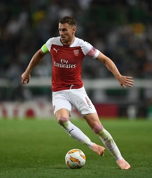 Aaron Ramsey in Action: Arsenal vs. Sporting CP, Europa League 2018-19