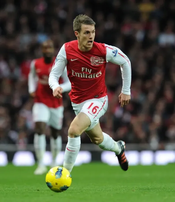 Framed Print : Aaron Ramsey in Action: Arsenal vs. Queens Park Rangers (2011-12) Framed Print : Aaron Ramsey in Action: Arsenal vs. Queens Park Rangers (2011-12)