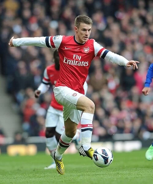 Aaron Ramsey in Action: Arsenal vs. Reading, Premier League 2012-13