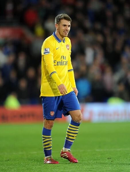 Aaron Ramsey in Action: Arsenal vs. Cardiff City, Premier League 2013-14