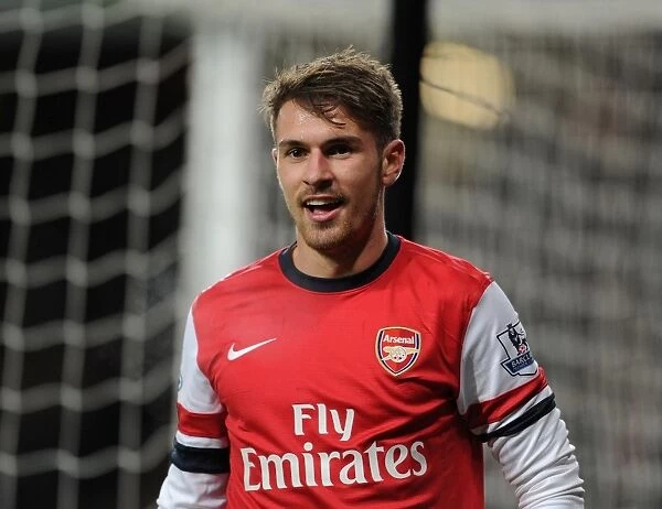 Aaron Ramsey in Action: Arsenal vs. Hull City, Premier League 2013-14