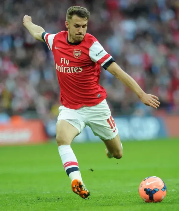 Framed Print : Aaron Ramsey in Action: Arsenal vs. Wigan Athletic, FA Cup Semi-Final, 2014 Framed Print : Aaron Ramsey in Action: Arsenal vs. Wigan Athletic, FA Cup Semi-Final, 2014