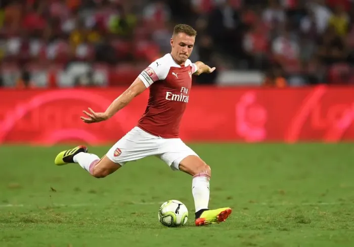 Framed Print : Aaron Ramsey in Action: Arsenal vs Atletico Madrid, International Champions Cup 2018 Framed Print : Aaron Ramsey in Action: Arsenal vs Atletico Madrid, International Champions Cup 2018