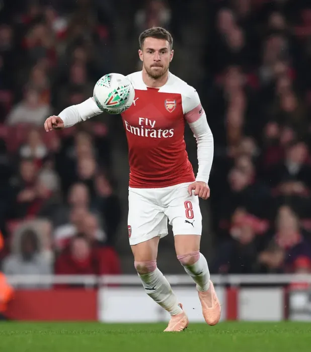 Framed Print : Aaron Ramsey in Action: Arsenal vs Blackpool, Carabao Cup 2018-19 Framed Print : Aaron Ramsey in Action: Arsenal vs Blackpool, Carabao Cup 2018-19