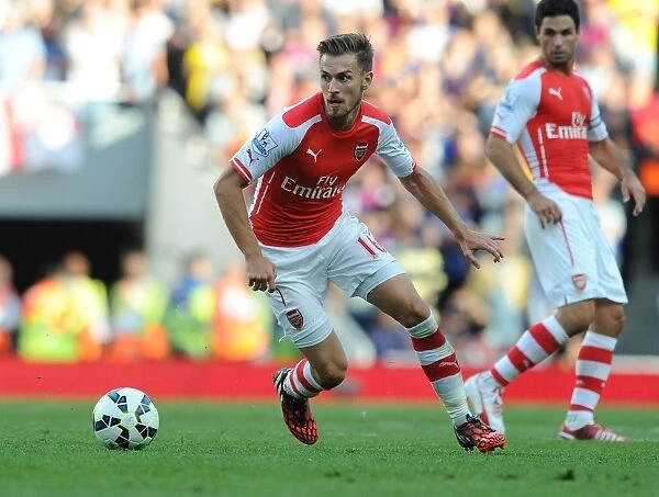 Aaron Ramsey in Action: Arsenal vs Crystal Palace, Premier League 2014 / 15