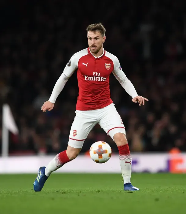 Framed Print : Aaron Ramsey in Action: Arsenal vs CSKA Moscow, UEFA Europa League Quarterfinals Framed Print : Aaron Ramsey in Action: Arsenal vs CSKA Moscow, UEFA Europa League Quarterfinals