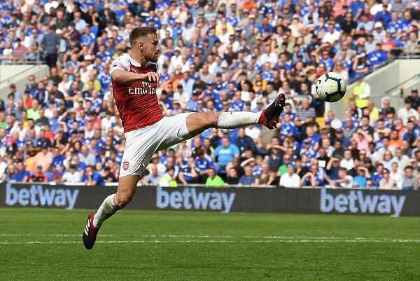 Aaron Ramsey in Action: Cardiff City vs. Arsenal FC, Premier League 2018-19
