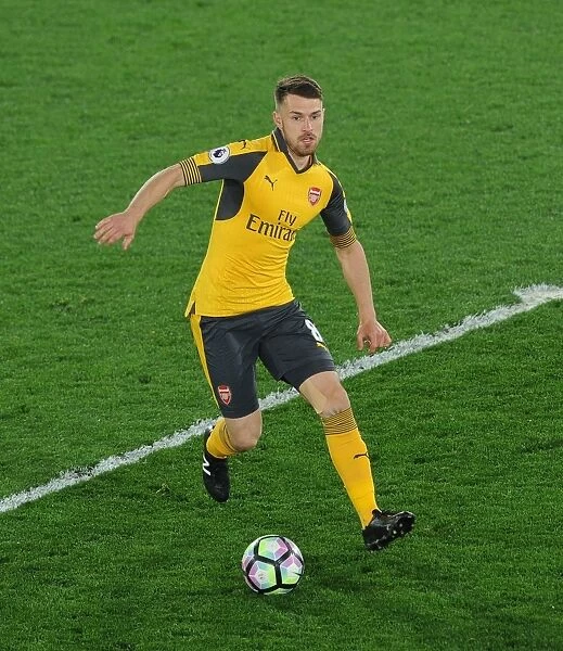 Aaron Ramsey in Action: Crystal Palace vs. Arsenal, Premier League 2016-17
