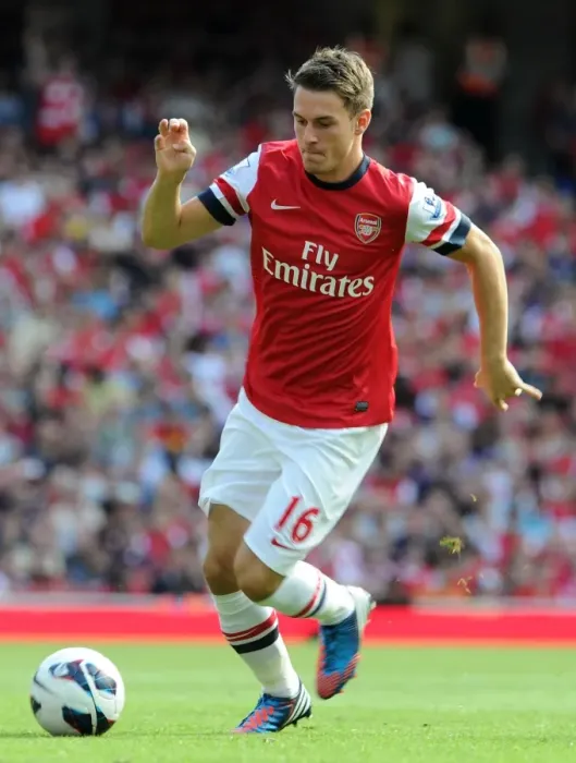 Framed Print : Aaron Ramsey (Arsenal). Arsenal 0: 0 Sunderland. Barclays Premier League