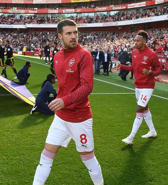 Aaron Ramsey: Arsenal FC vs. Watford FC, Premier League, 2018-19