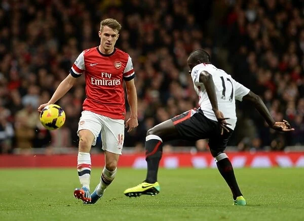 Aaron Ramsey (Arsenal) Mamadou Sakho (Liverpool). Arsenal 2: 0 Arsenal. Barclays Premier League