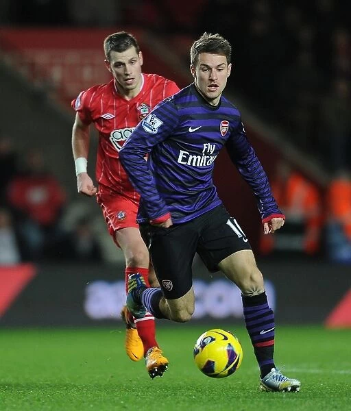 Aaron Ramsey (Arsenal) Morgan Schneiderlin (Southampton). Southampton 1:1 Arsenal