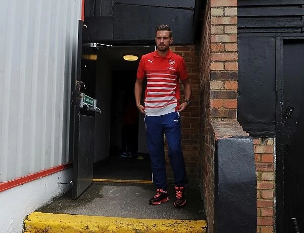 Aaron Ramsey: Arsenal Star's Pre-Season Preparation at Boreham Wood