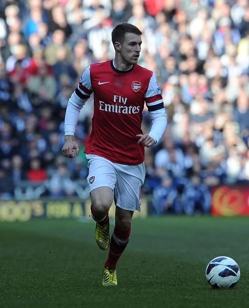 Aaron Ramsey (Arsenal). West Bromwich Albion 1: 2 Arsenal. Barclays Premier League