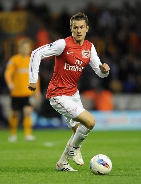 Aaron Ramsey (Arsenal). Wolverhampton Wanderers 0: 3 Arsenal. Barclays Premier League