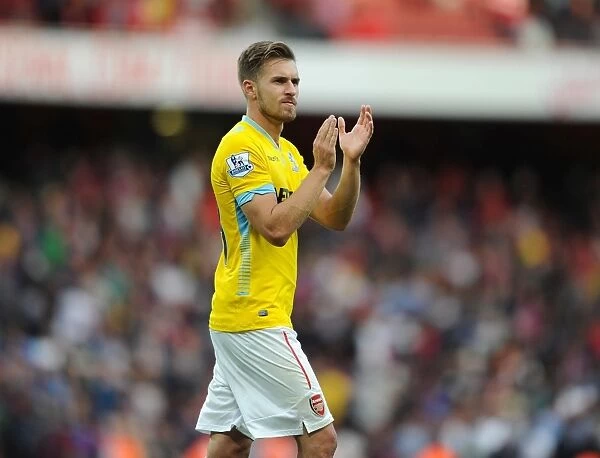 Aaron Ramsey: Arsenal's Midfield Maestro in Action against Crystal Palace (2014 / 15)