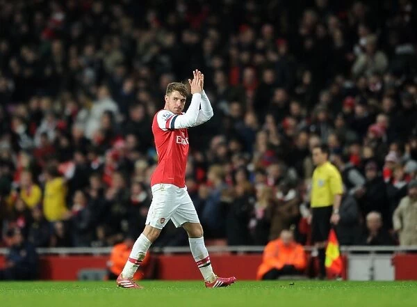 Aaron Ramsey Bids Farewell: Arsenal vs. Hull City, Premier League 2013-14