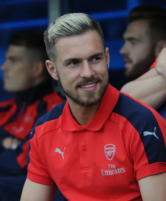Framed Print : Aaron Ramsey Gears Up for Arsenal's 2016-17 Season with Training at Viking FK, Norway