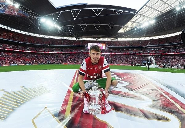 Aaron Ramsey Lifts FA Cup: Arsenal's Triumph over Hull City