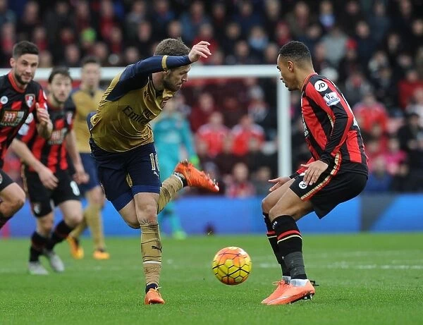 Aaron Ramsey Outsmarts Junior Stanislas: Bournemouth vs. Arsenal, Premier League 2016 - The Skillful Moment