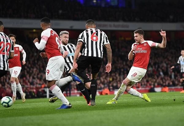 Aaron Ramsey Scores for Arsenal Against Newcastle United in Premier League