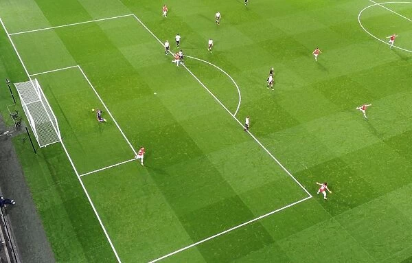 Aaron Ramsey Scores Arsenal's Second Goal vs. Liverpool (2013-14)