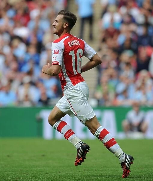 Aaron Ramsey Scores His Second: Arsenal's FA Community Shield Win over Manchester City (2014 / 15)