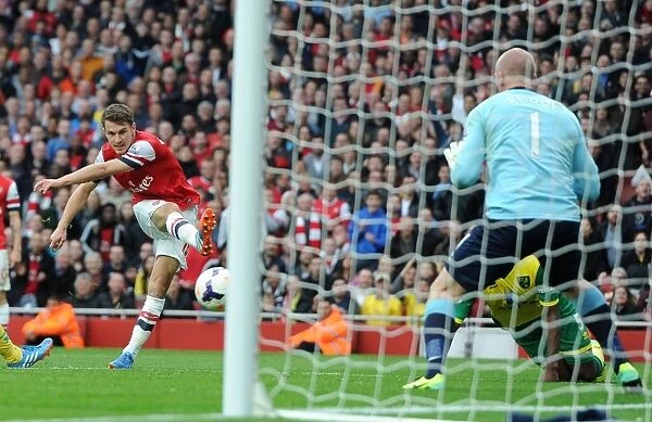 Aaron Ramsey Scores Thrilling Goal Against Norwich City in Arsenal Victory