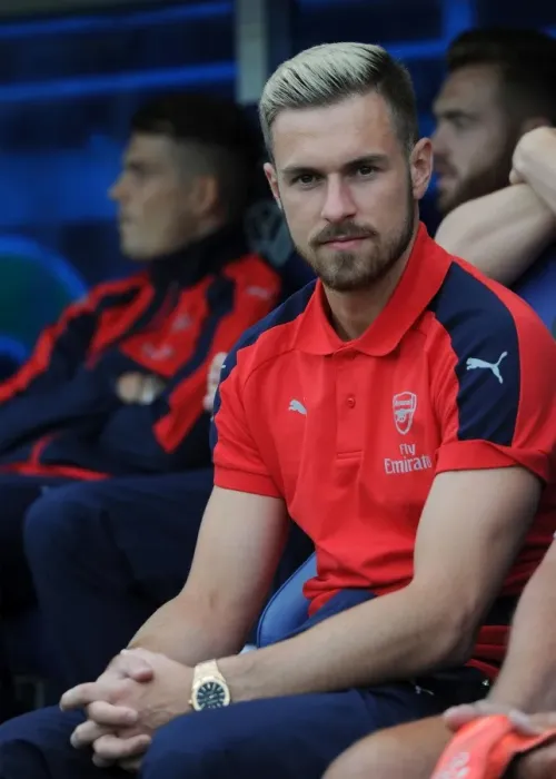 Framed Print : Aaron Ramsey Training with Viking FK during Arsenal's 2016 Pre-Season in Norway Framed Print : Aaron Ramsey Training with Viking FK during Arsenal's 2016 Pre-Season in Norway