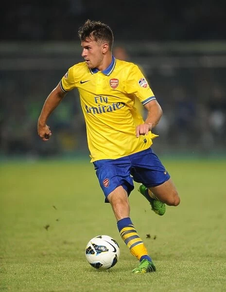 Aaron Ramsey vs. Indonesia All-Stars: Arsenal Star's Showdown in Jakarta (July 2013)