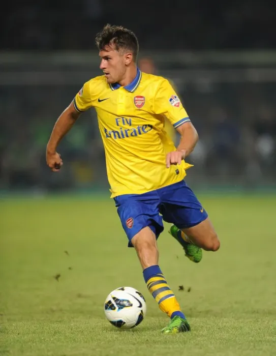 Framed Print : Aaron Ramsey vs. Indonesia All-Stars: Arsenal Star's Showdown in Jakarta (July 2013) Framed Print : Aaron Ramsey vs. Indonesia All-Stars: Arsenal Star's Showdown in Jakarta (July 2013)
