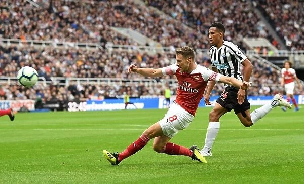 Aaron Ramsey vs. Isaac Hayden: Intense Battle in Newcastle United vs. Arsenal FC Premier League Clash