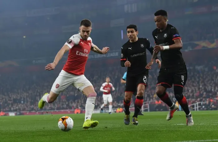 Framed Print : Aaron Ramsey vs Mexer: Clash at the Emirates - Arsenal vs Stade Rennais, UEFA Europa League 2019 Framed Print : Aaron Ramsey vs Mexer: Clash at the Emirates - Arsenal vs Stade Rennais, UEFA Europa League 2019
