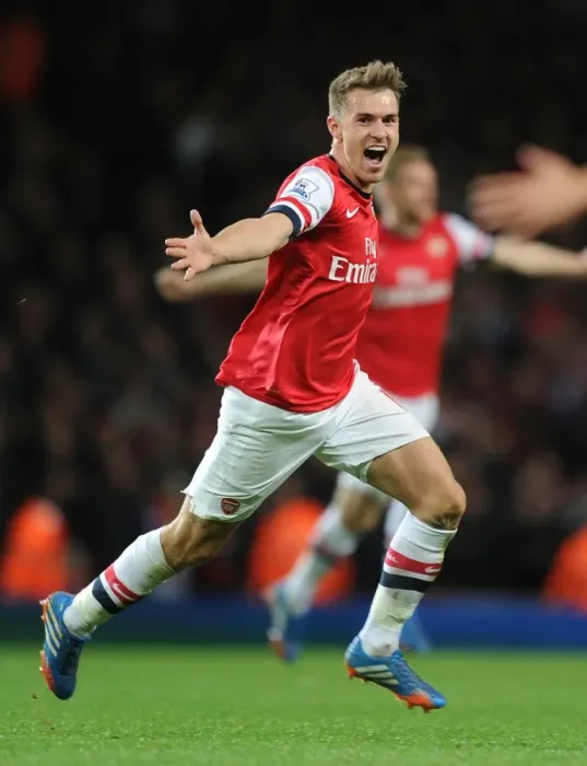 Framed Print : Aaron Ramsey's Brace: Arsenal vs. Liverpool, Premier League 2013-14 Framed Print : Aaron Ramsey's Brace: Arsenal vs. Liverpool, Premier League 2013-14