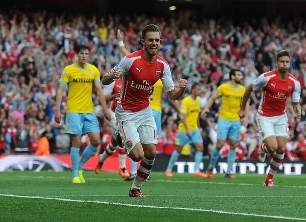 Aaron Ramsey's Brace: Arsenal's Victory Over Crystal Palace (2014 / 15)